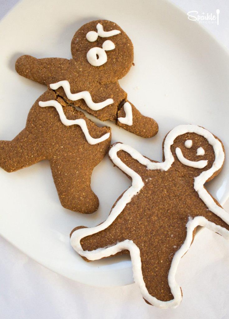 Paleo Gingerbread Cookie Cutouts