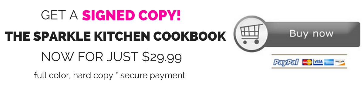Copy of GET THE SPARKLE KITCHEN COOKBOOK BUY NOW button NOW FOR JUST $14.99.instant download - secure payment