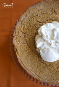 Pumpkin Pie - dairy free