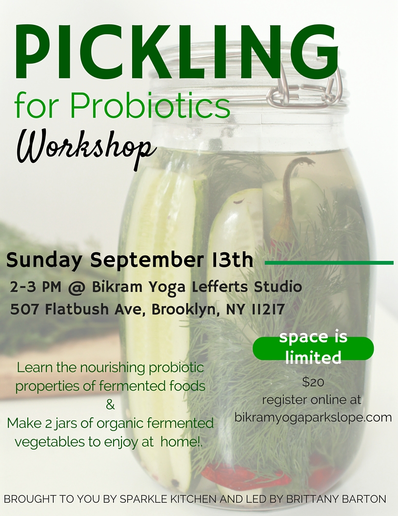 Pickling for Probiotics