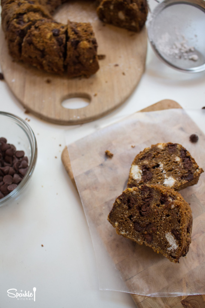 Gluten-Free Chocolate Chip Pumpkin Bread 