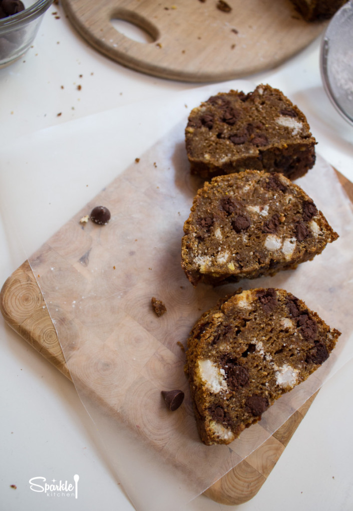 Gluten-Free Chocolate Chip Pumpkin Bread 