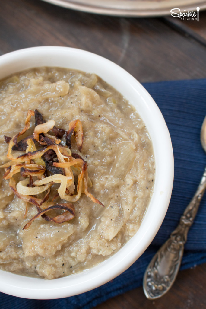 Creamy Caramelized Onion Soup