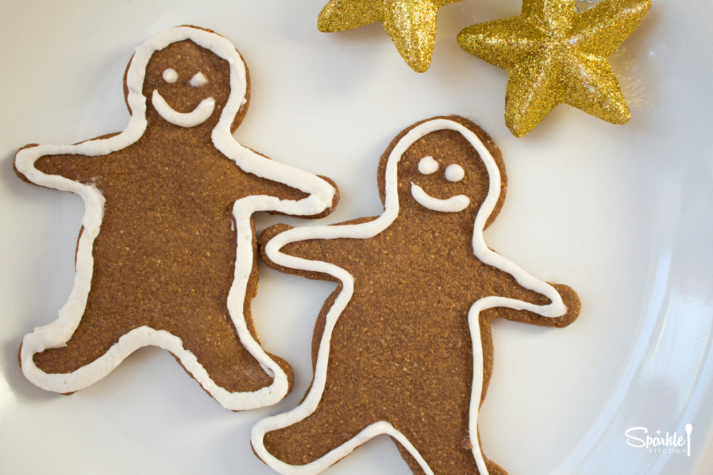 Paleo Gingerbread Cookie Cutouts