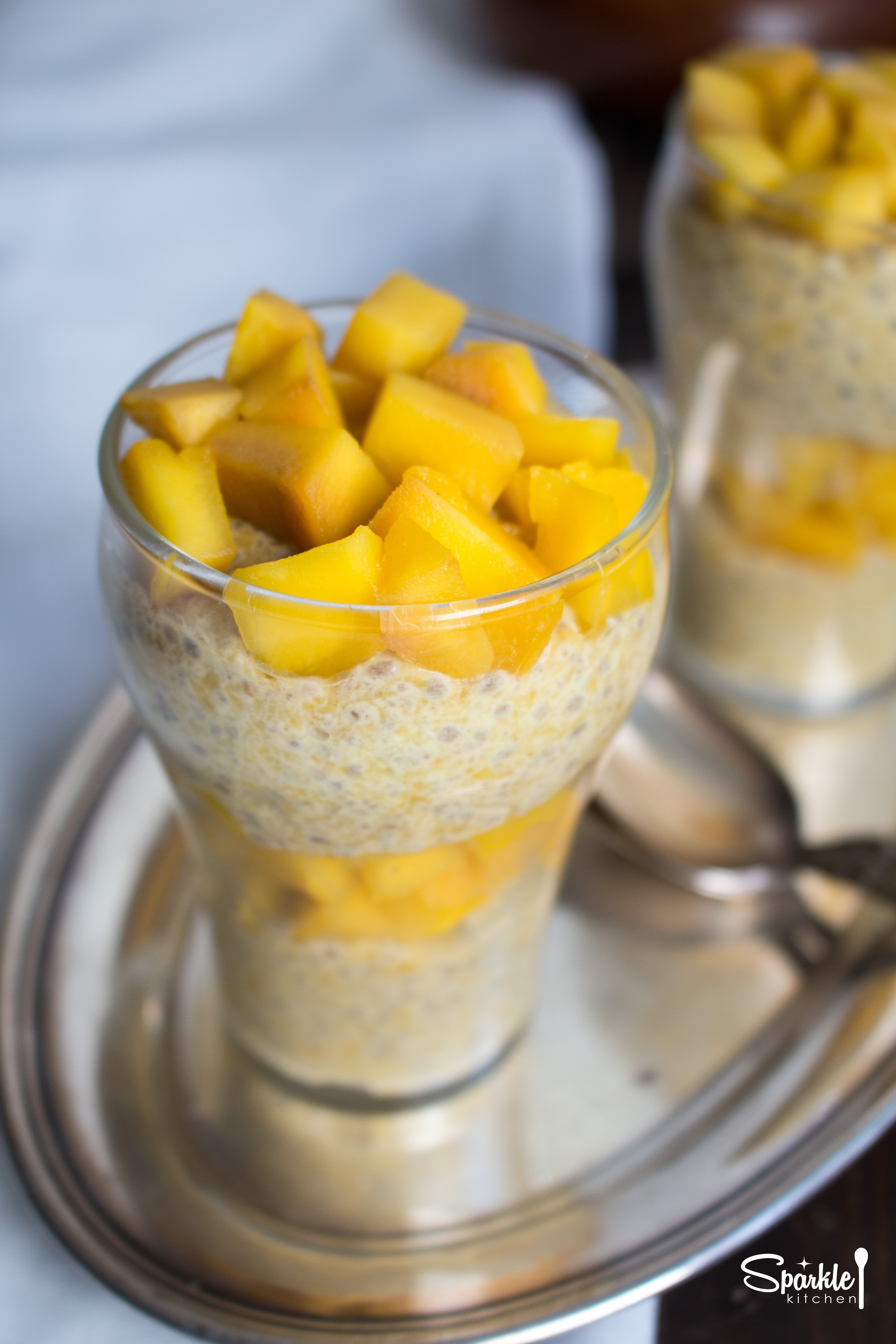 Mango Chia Pudding (No Sugar Added Dessert