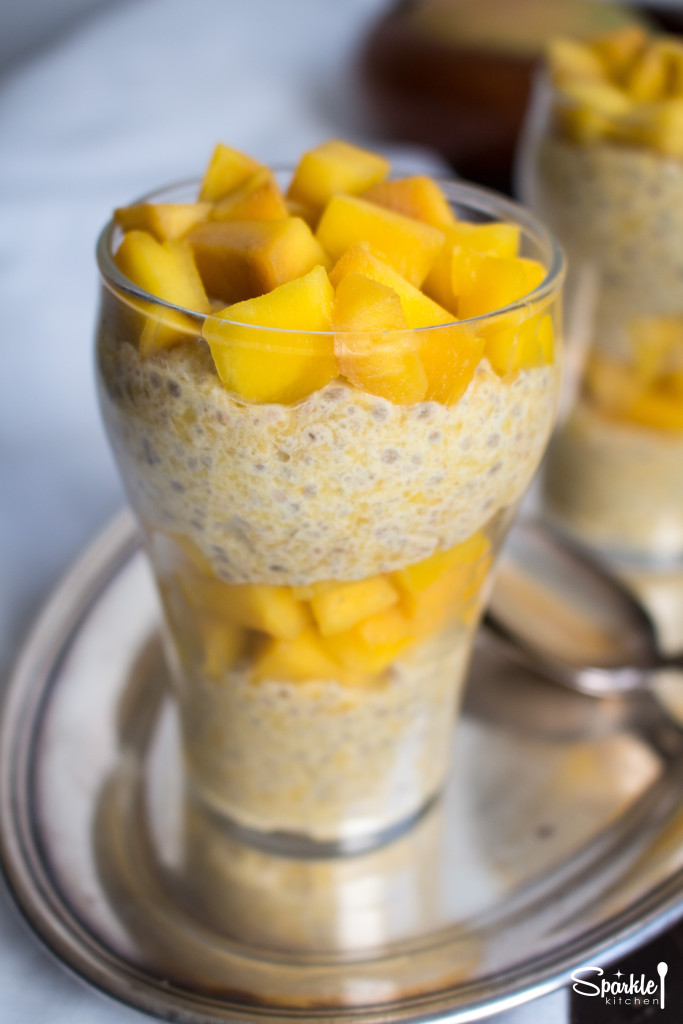 Mango Chia Pudding (No Sugar Added Dessert