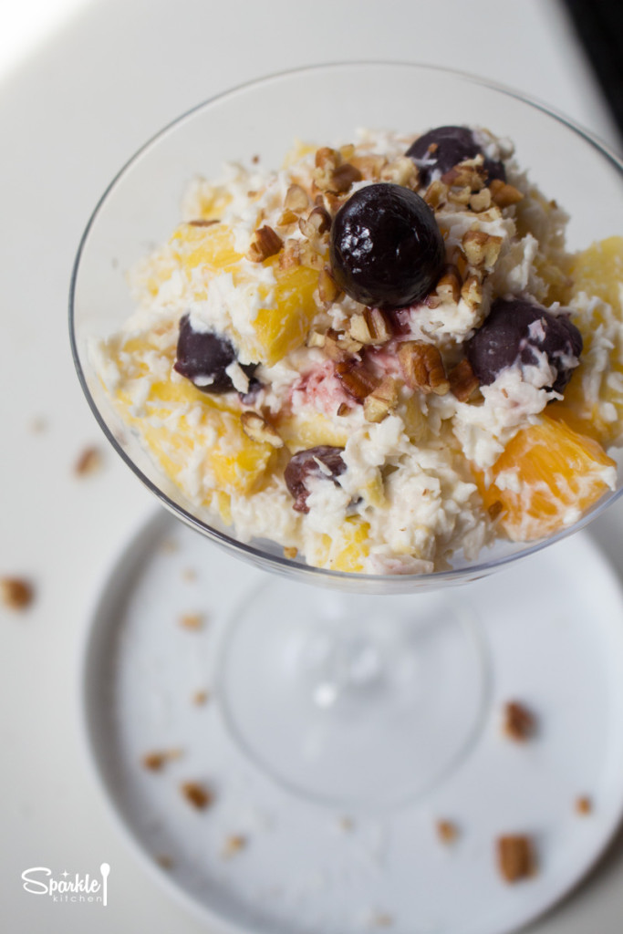 Ambrosia Salad (Dairy-free!)