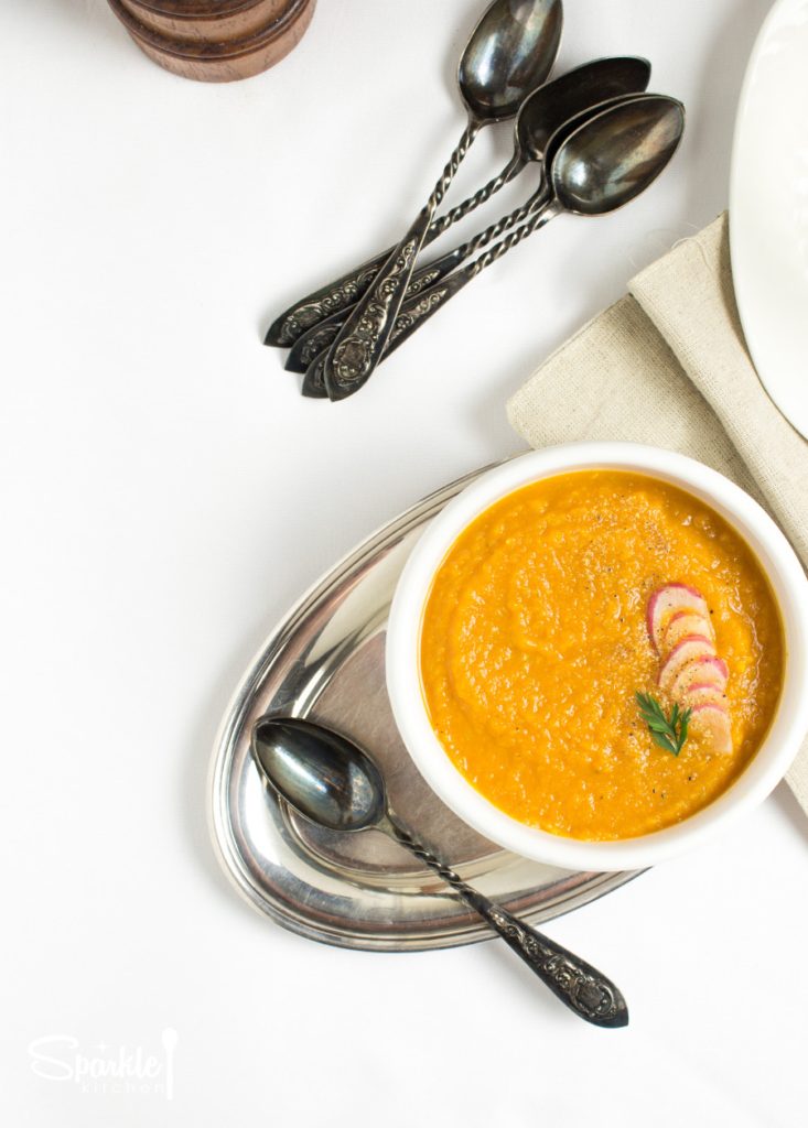 Carrot Ginger & Apple Soup