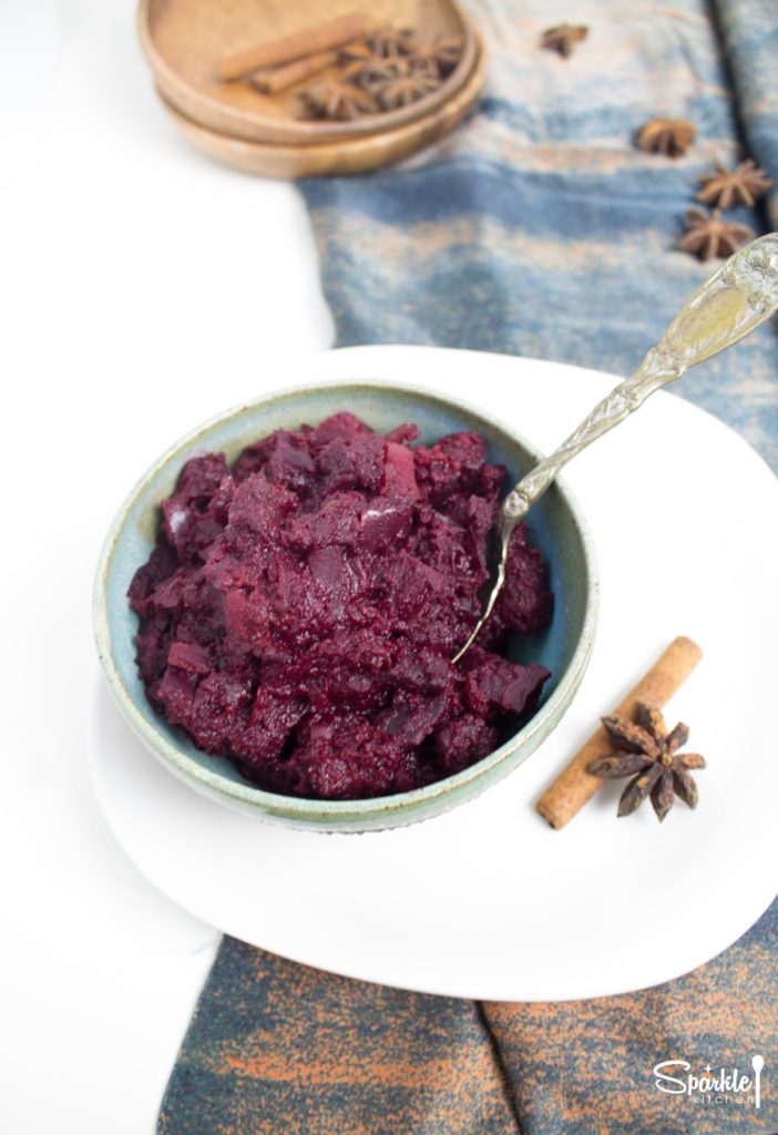 Apple-Beet Chutney